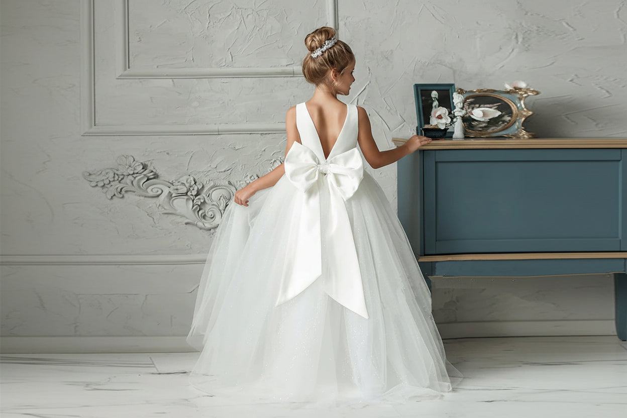 Vestido para la niña de los anillos