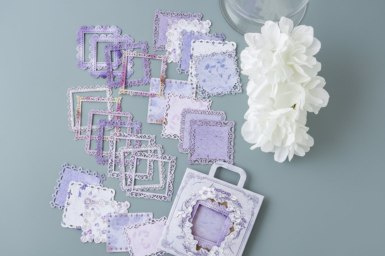 Tarjetas decorativas de papel