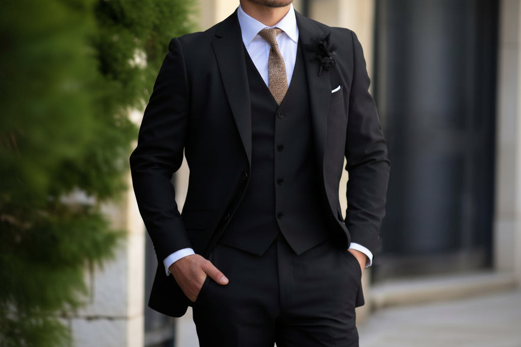Traje de Hombre de Corte Slim para Boda