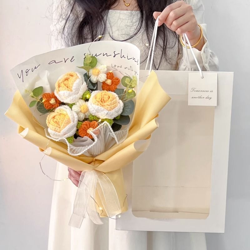 Ramos tejidos a mano