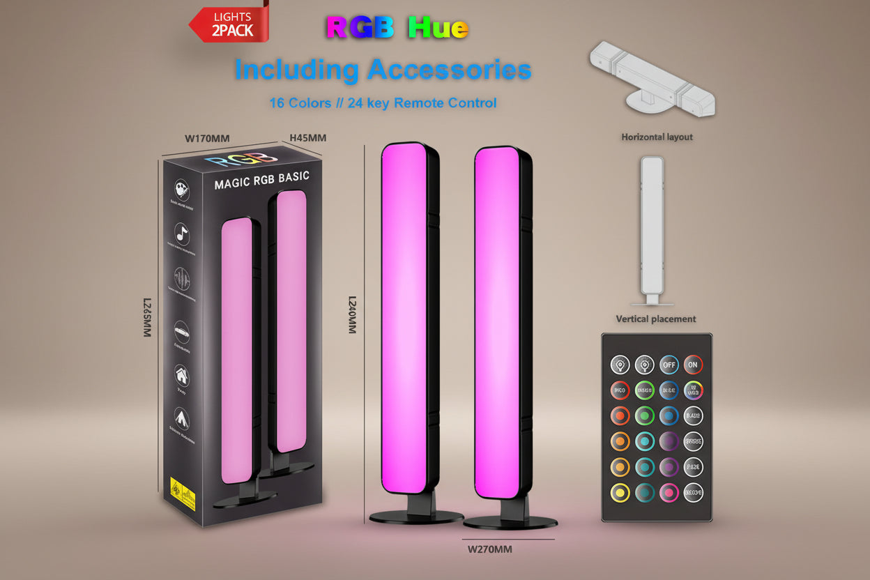 Lámpara LED RGB