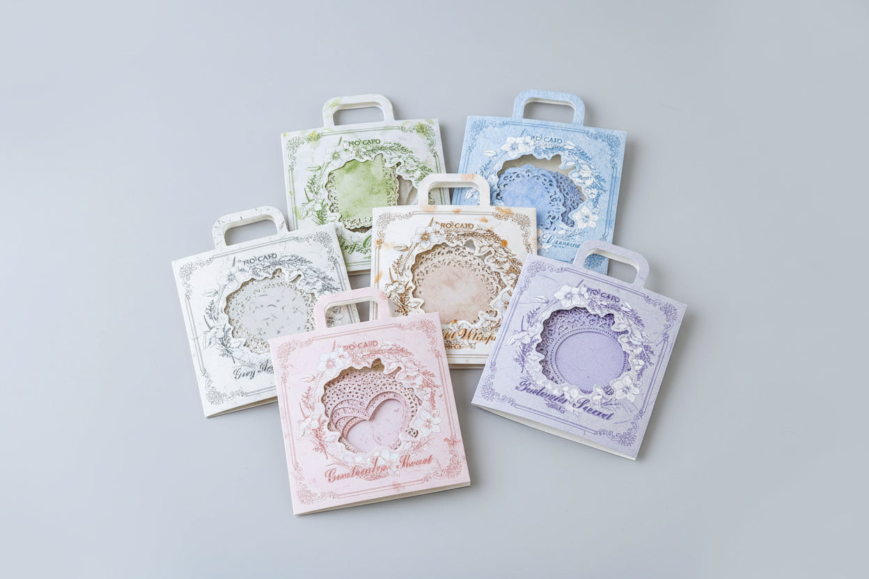 Tarjetas decorativas de papel