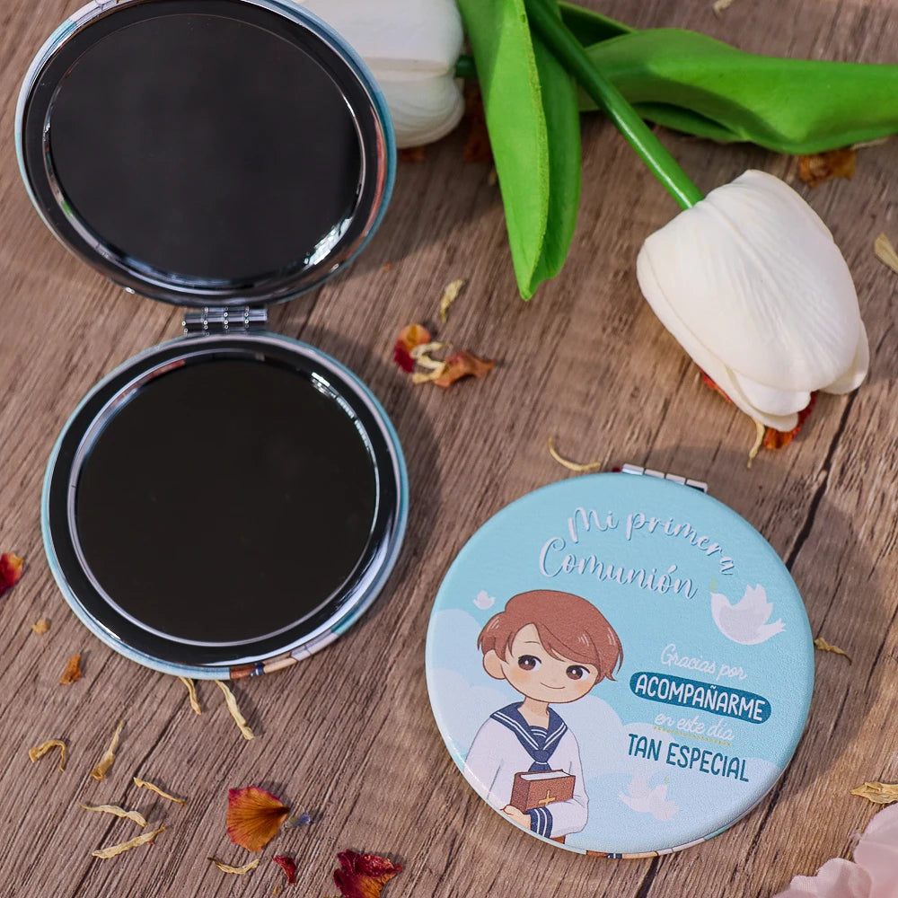 Espejo compacto para regalar en la comunión