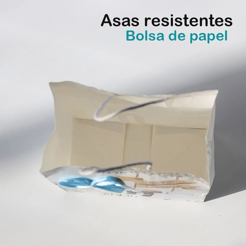 Bolsas de Papel para Comunión con Diseño Colgante