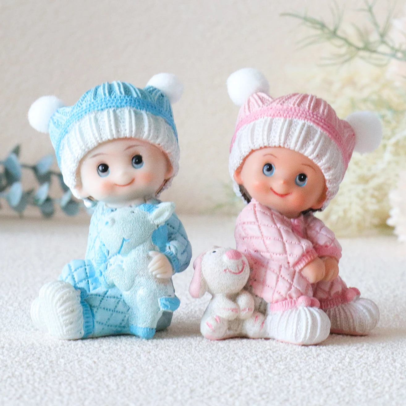 Figura de pastel para bautizo