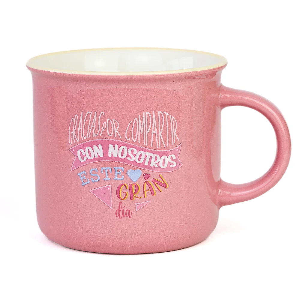 Juego de Tazas de Cerámica Vintage