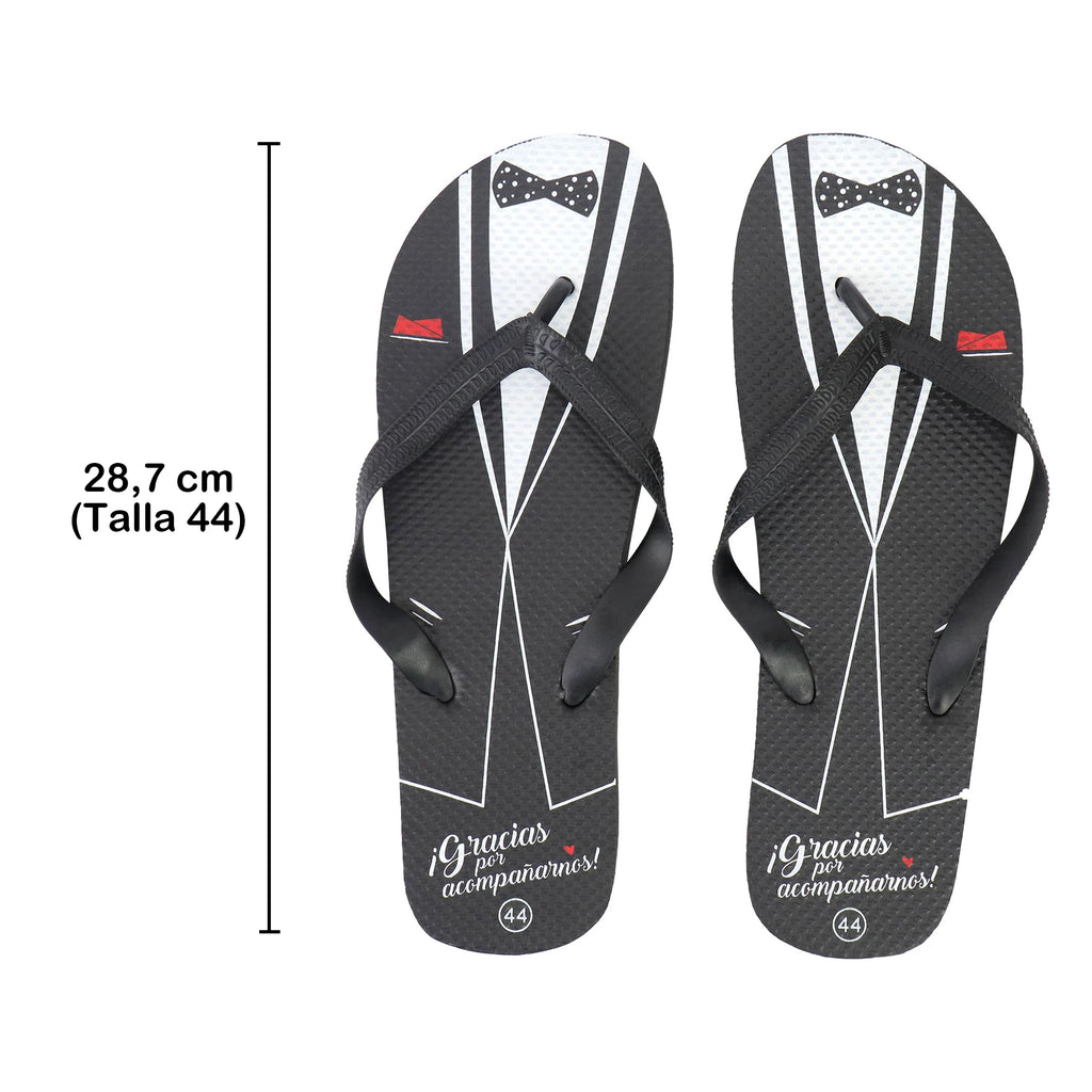 Chanclas de playa para bodas