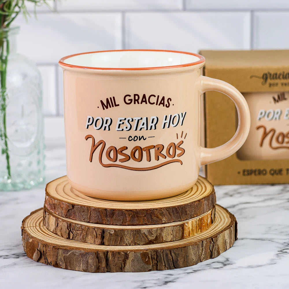 Juego de Tazas de Cerámica Vintage