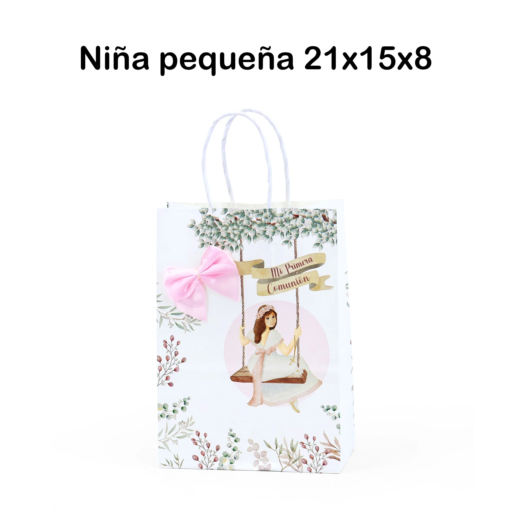 Bolsas de Papel para Comunión con Diseño Colgante