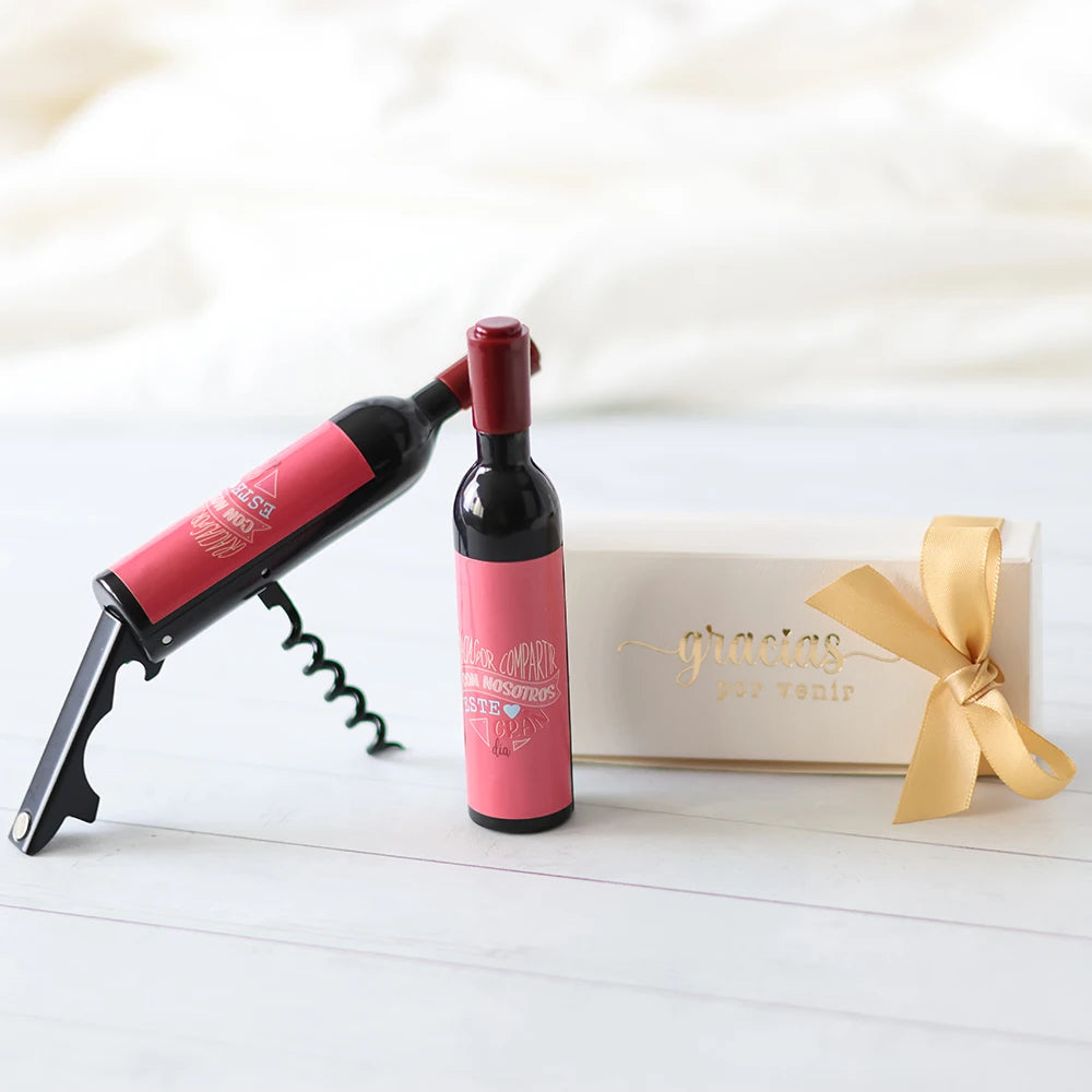 Juego decorativo de sacacorchos