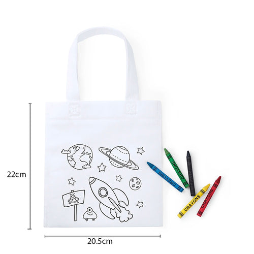 Bolsas con colores para pintar, regalos divertidos y prácticos para niños