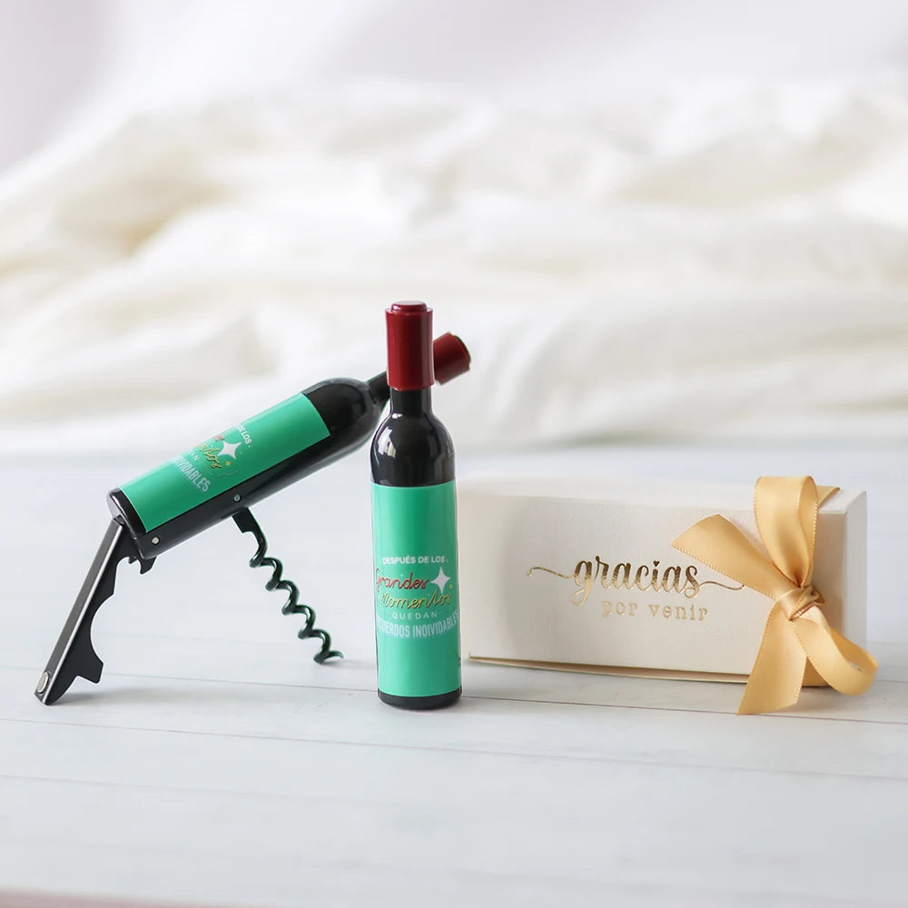 Juego decorativo de sacacorchos