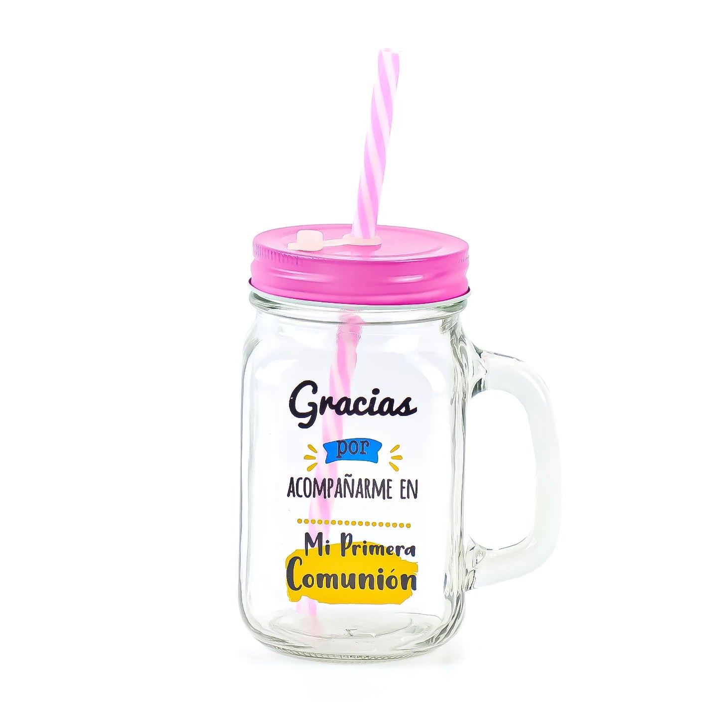 Frascos de cristal con frases