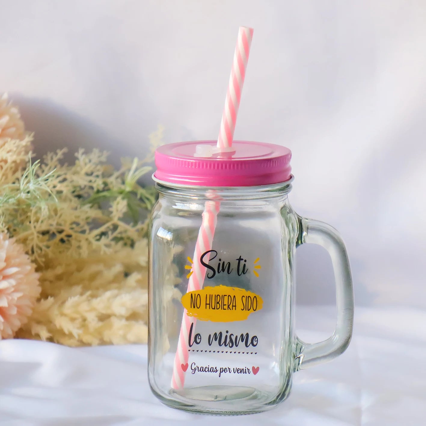 Juego original de frascos de vidrio