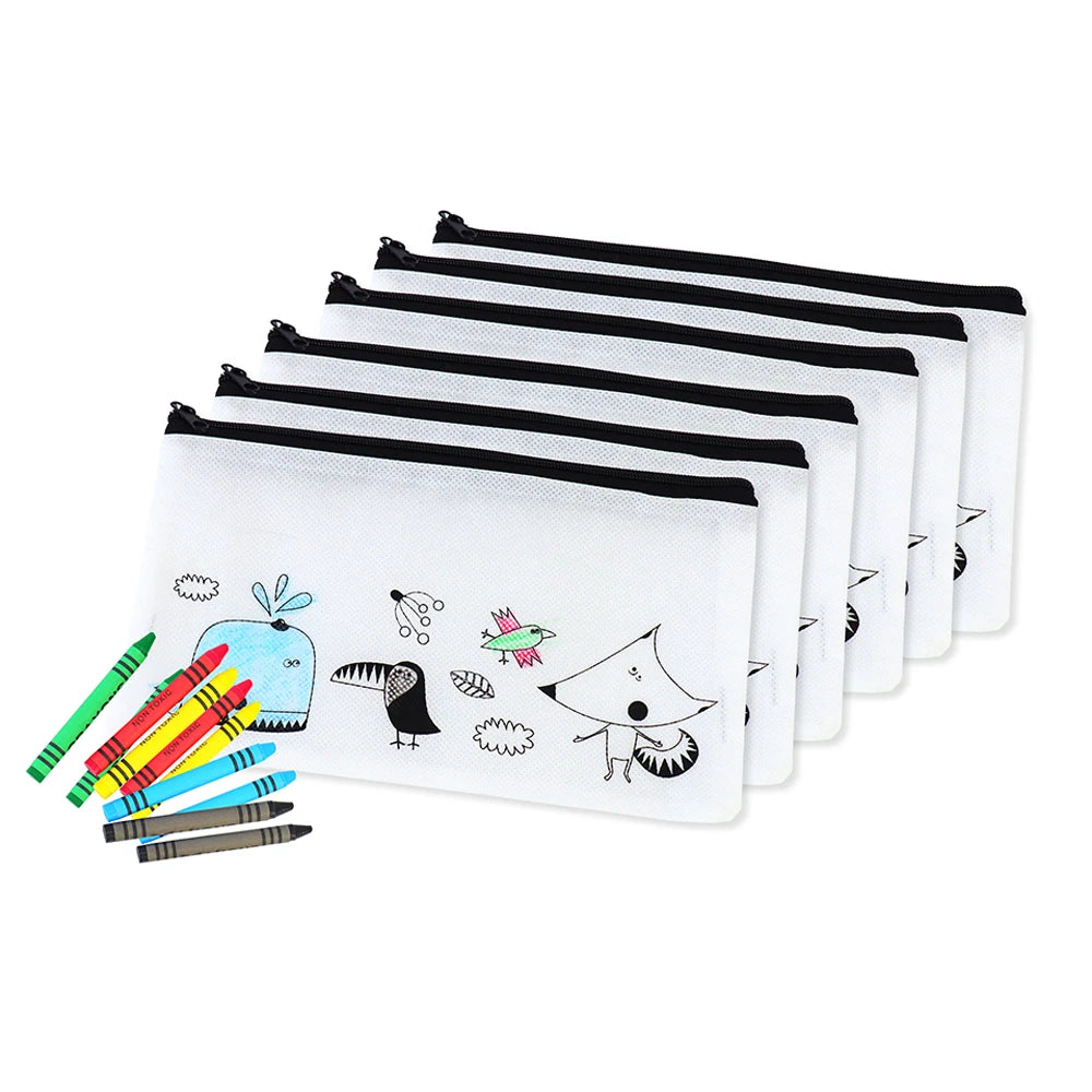 Juego de Estuche de Lápices Creativo para Niños