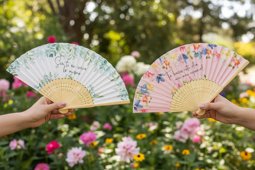 Abanicos Personalizados con Frases