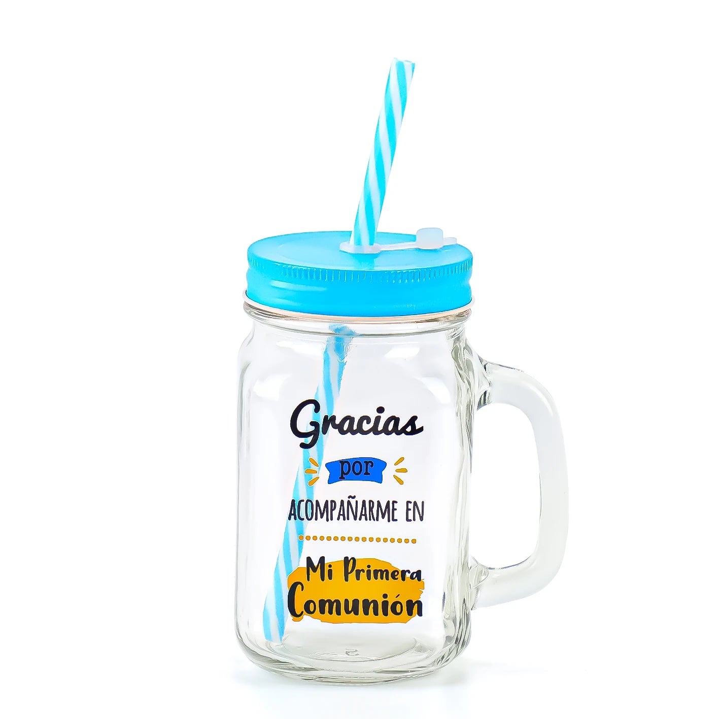 Frascos de cristal con frases