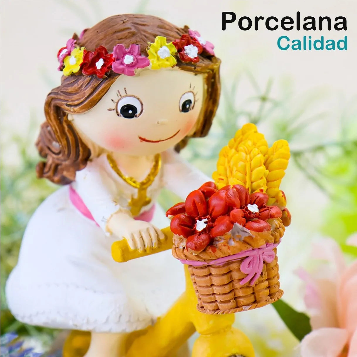 Figura de pastel para la comunión