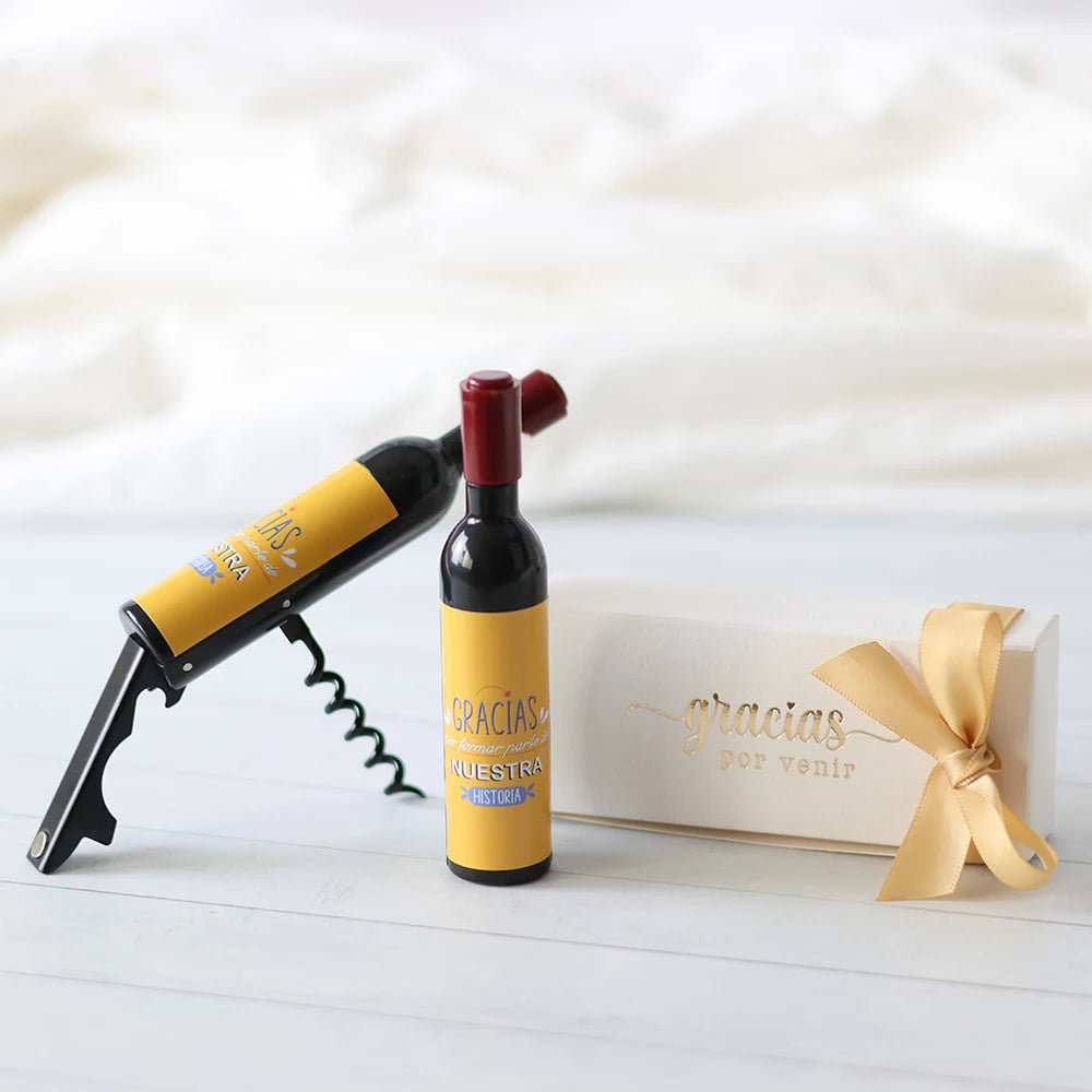 Juego decorativo de sacacorchos