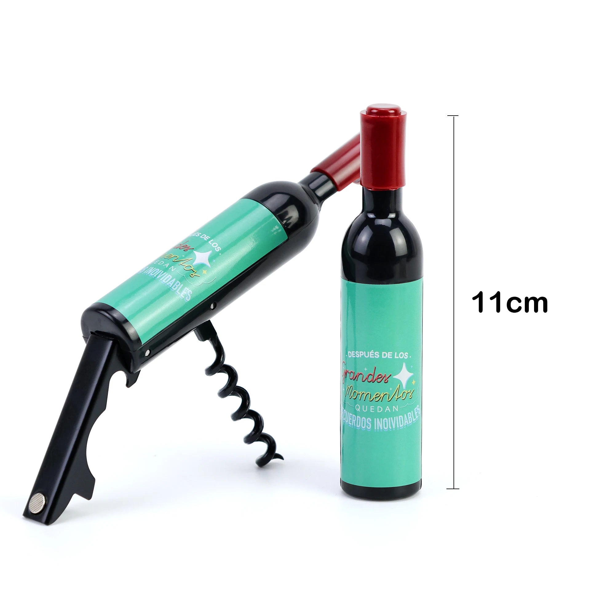 Juego decorativo de sacacorchos