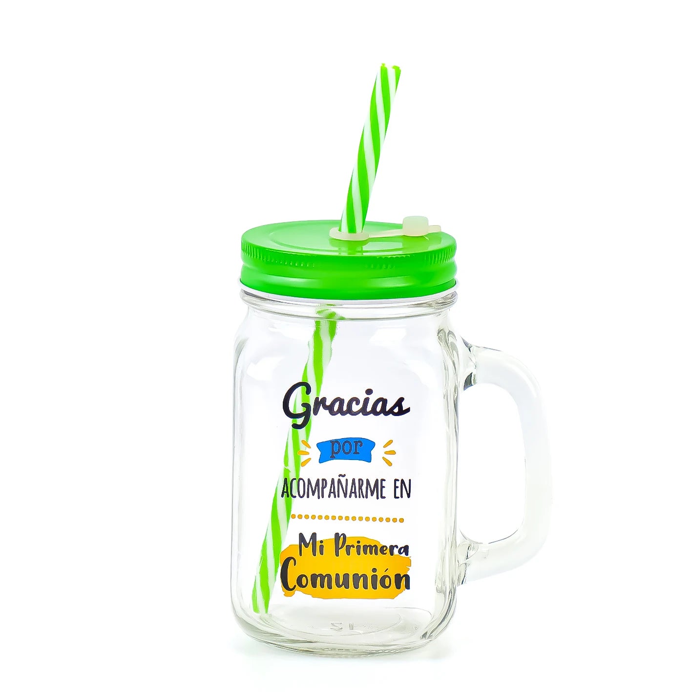 Frascos de cristal con frases