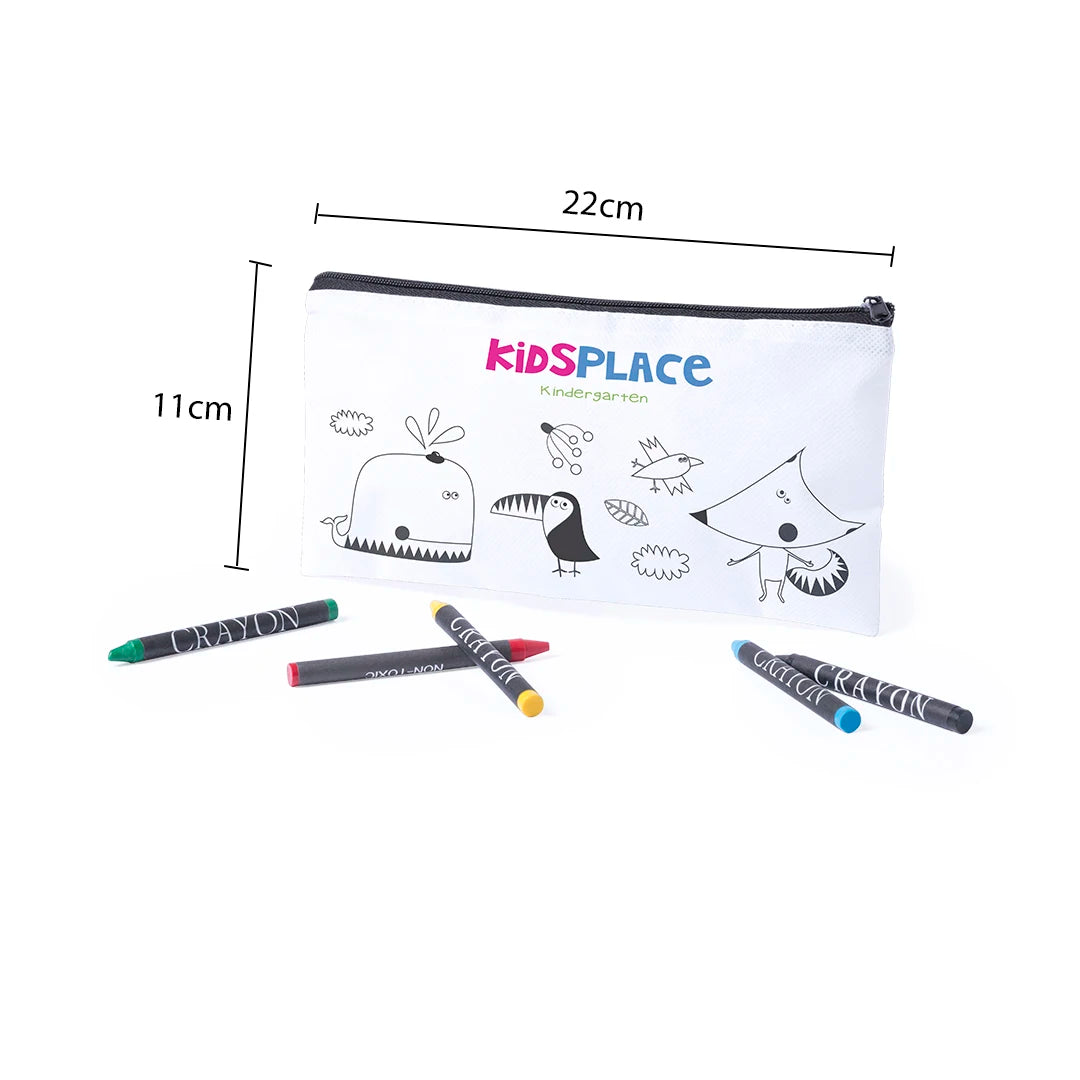 Juego de Estuche de Lápices Creativo para Niños