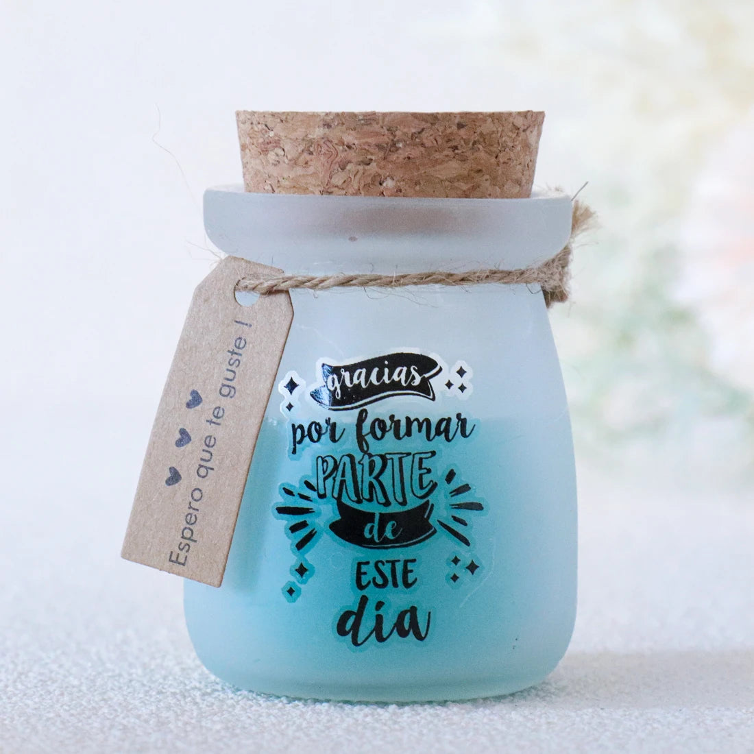 Velas de regalo decorativas aromáticas