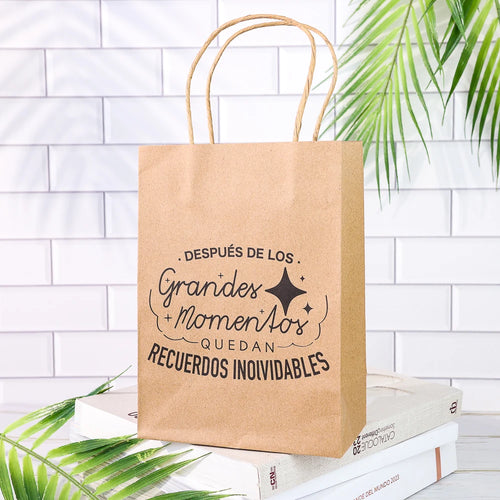 Bolsas de regalo de papel kraft