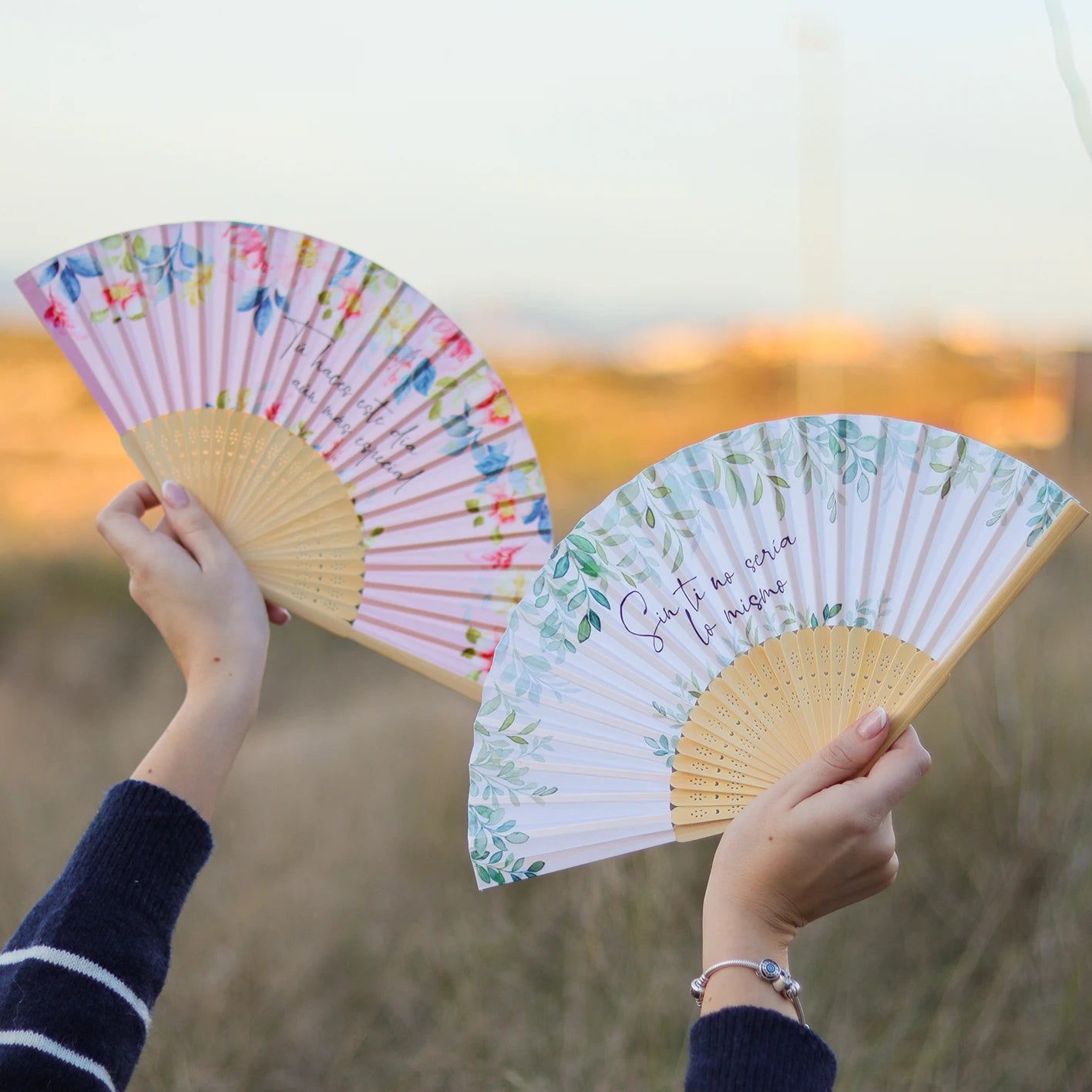 Abanicos Personalizados con Frases