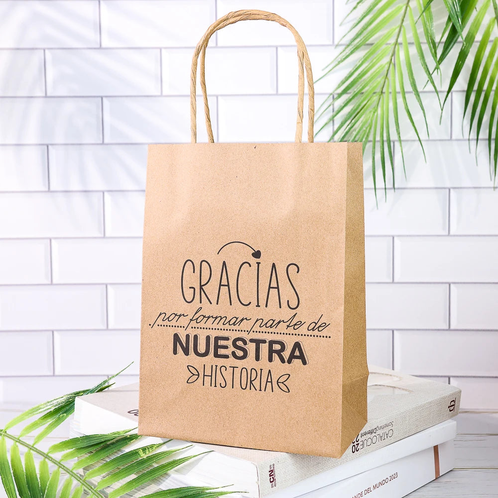 Bolsas de regalo de papel kraft