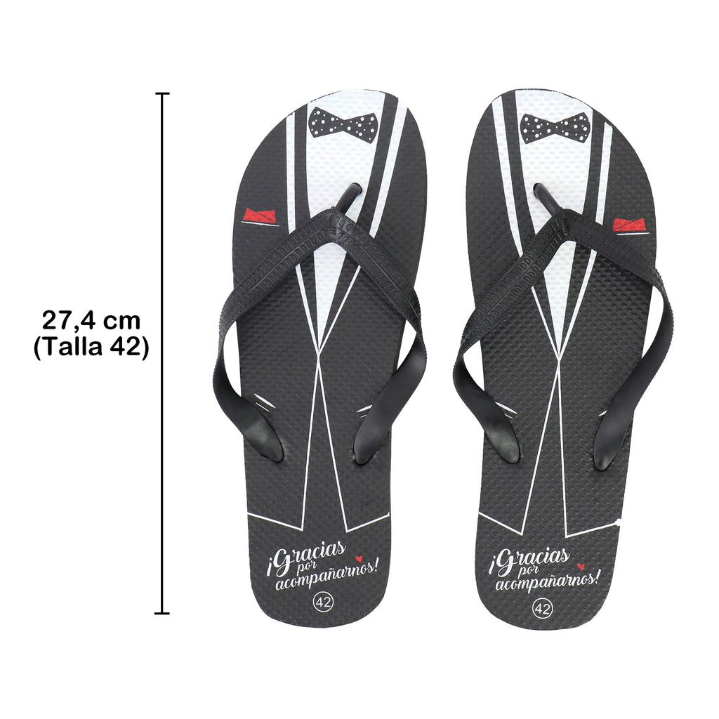 Chanclas de playa para bodas