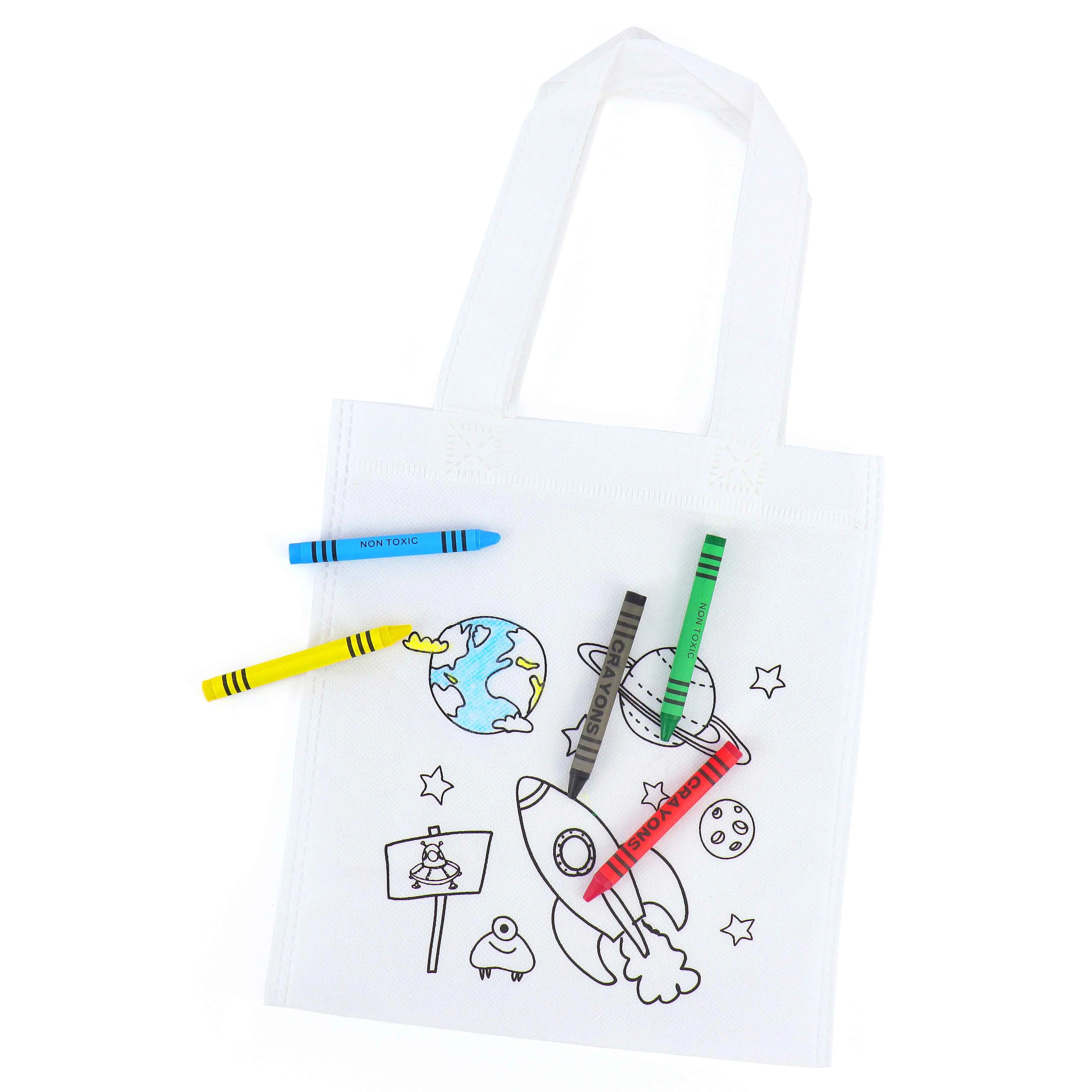 Bolsas con colores para pintar, regalos divertidos y prácticos para niños