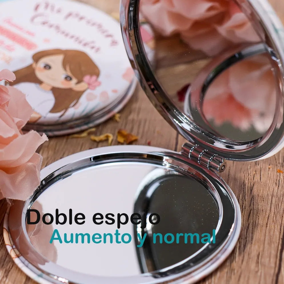 Espejo compacto para regalar en la comunión