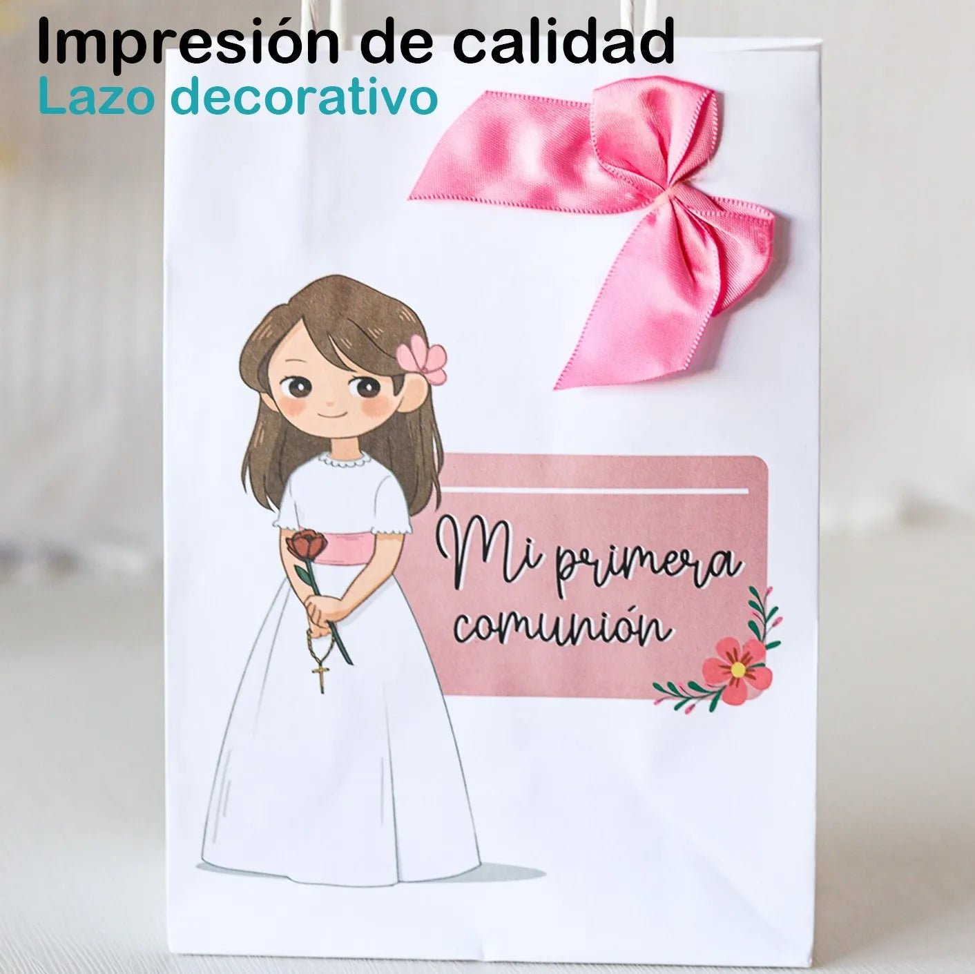Bolsas de papel para primera comunión