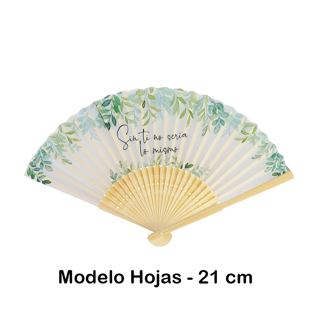 Abanicos Personalizados con Frases