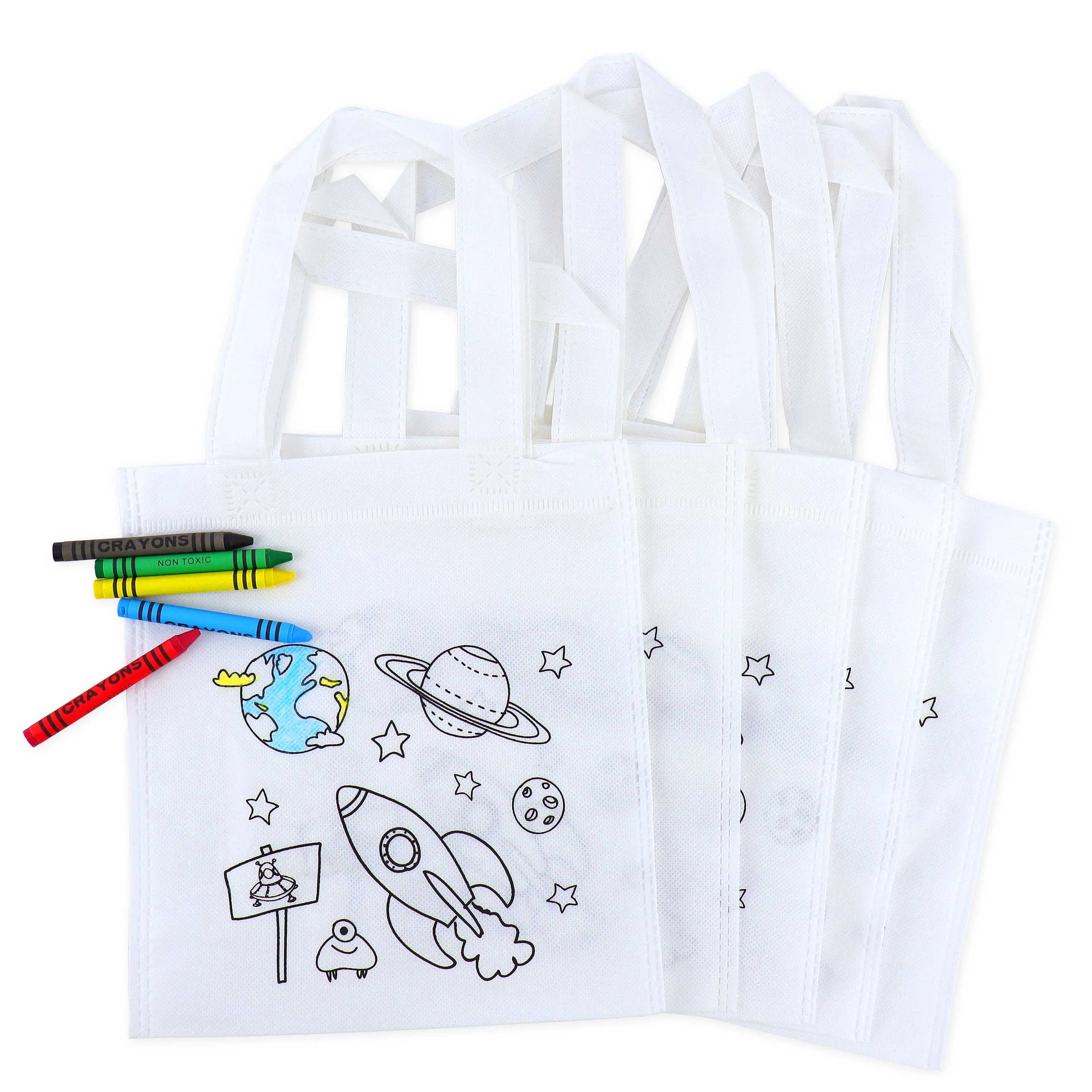 Bolsas con colores para pintar, regalos divertidos y prácticos para niños