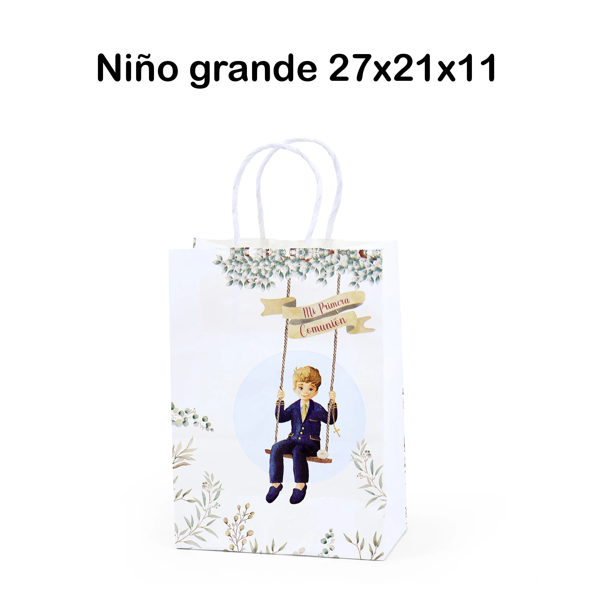 Bolsas de Papel para Comunión con Diseño Colgante