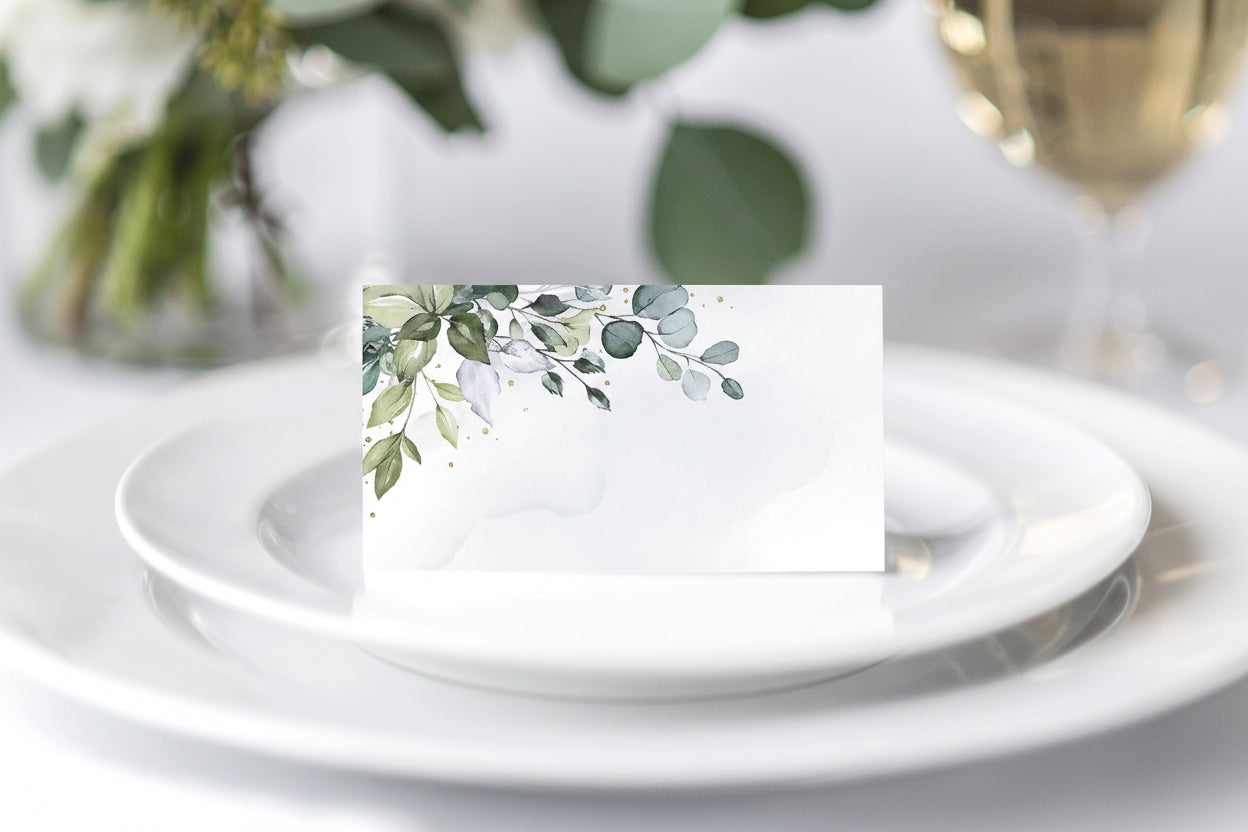 Tarjeta de Número de Mesa para Boda