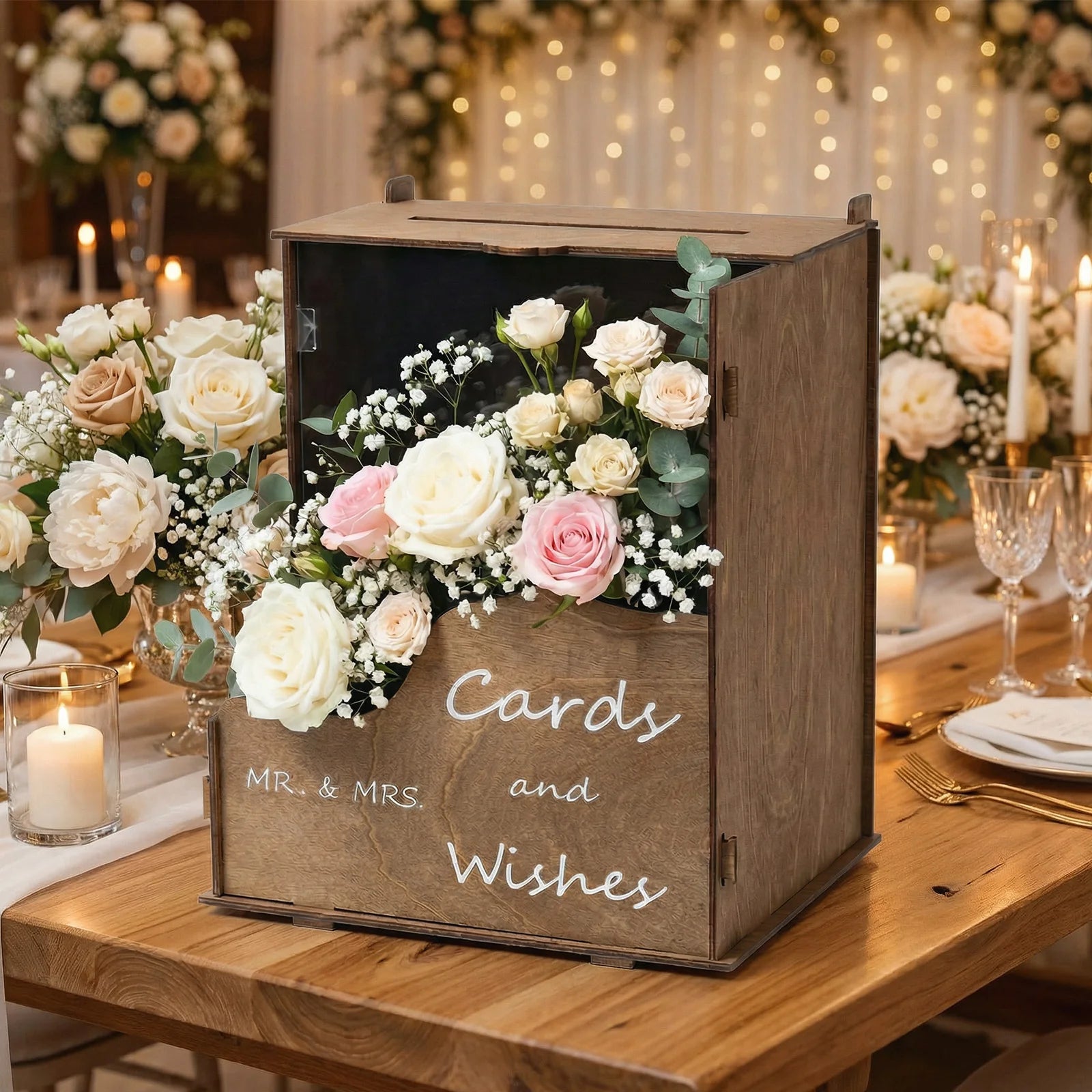 Caja para tarjetas de boda