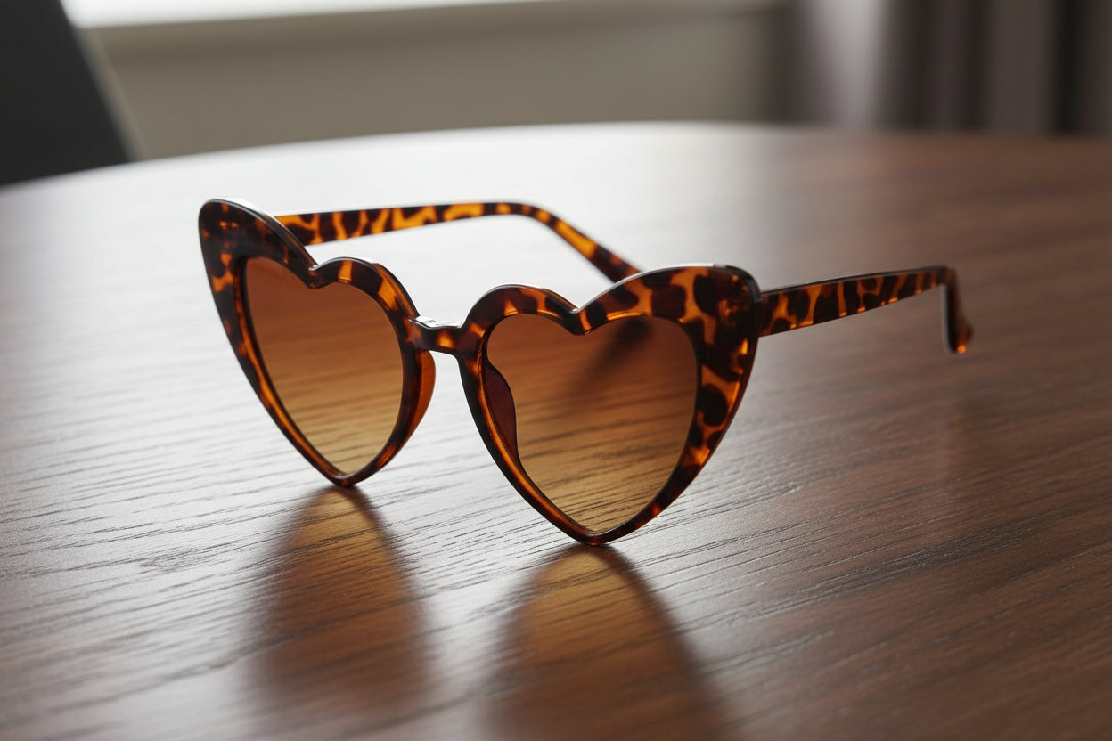 Gafas de Sol en Forma de Corazón