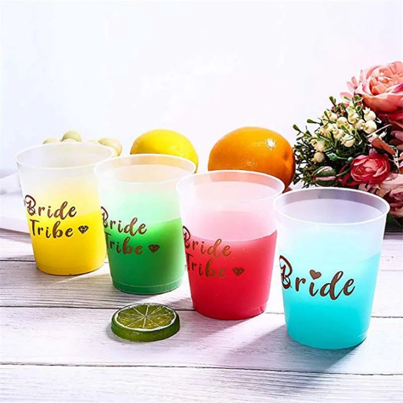 Vasos del Equipo Novia