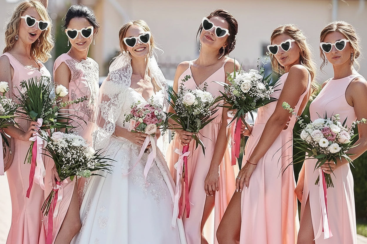 Gafas de Sol en Forma de Corazón