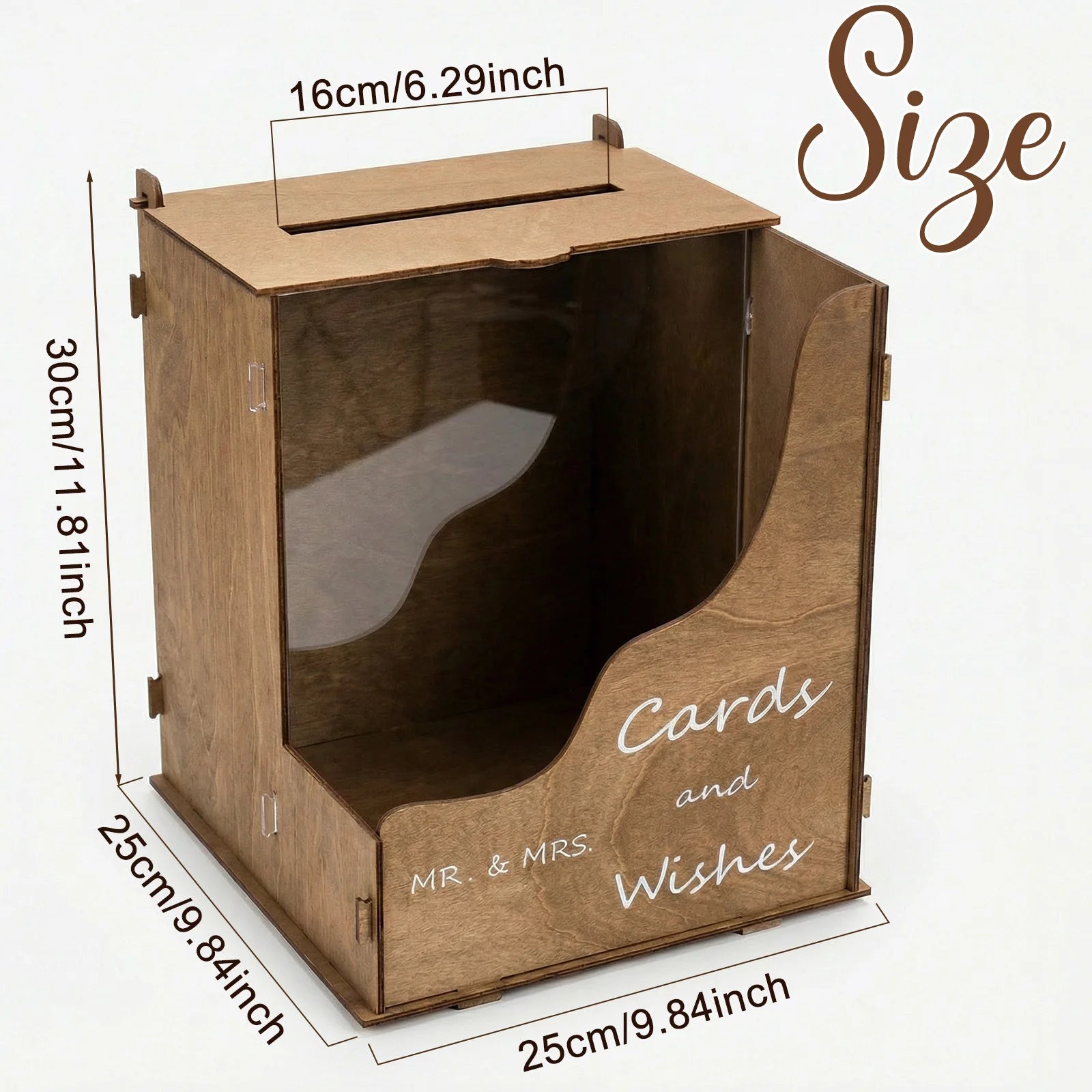 Caja para tarjetas de boda