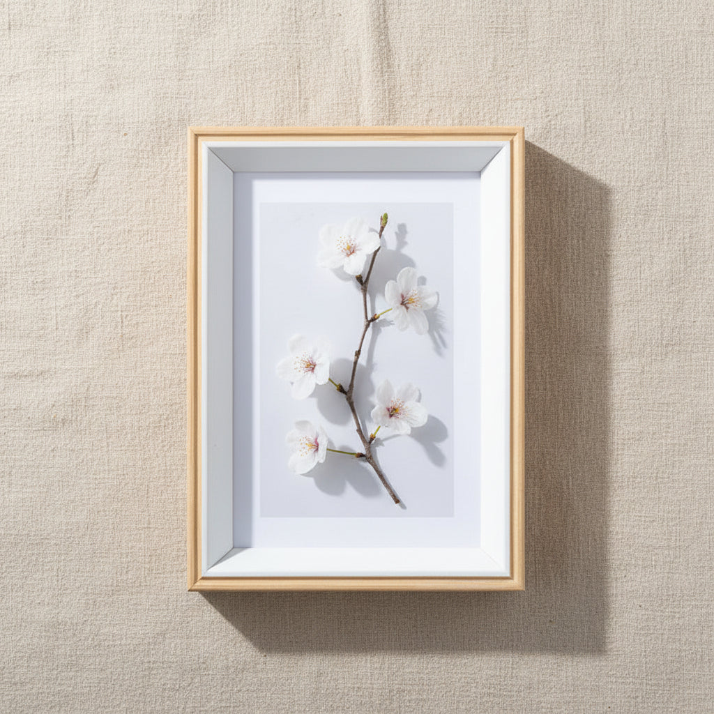 Marco de fotos simple y creativo.