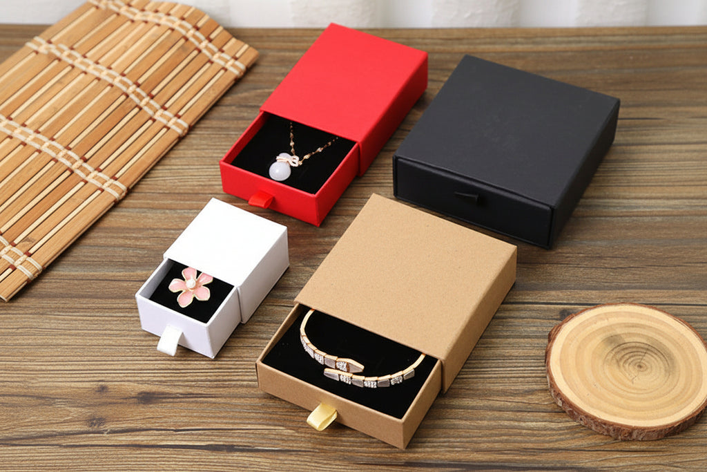 Caja de joyería de papel