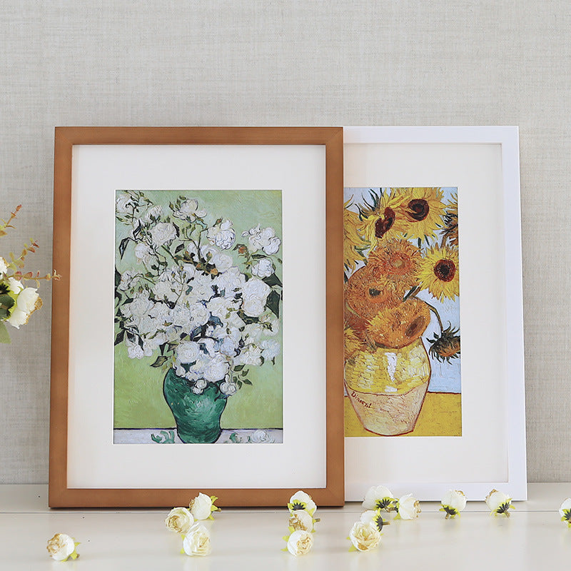 Marco de fotos de madera