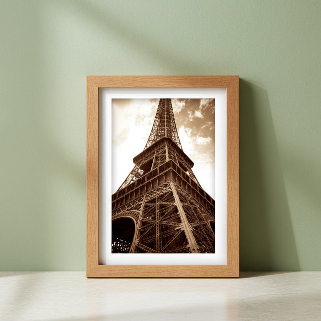 Marco de fotos de madera