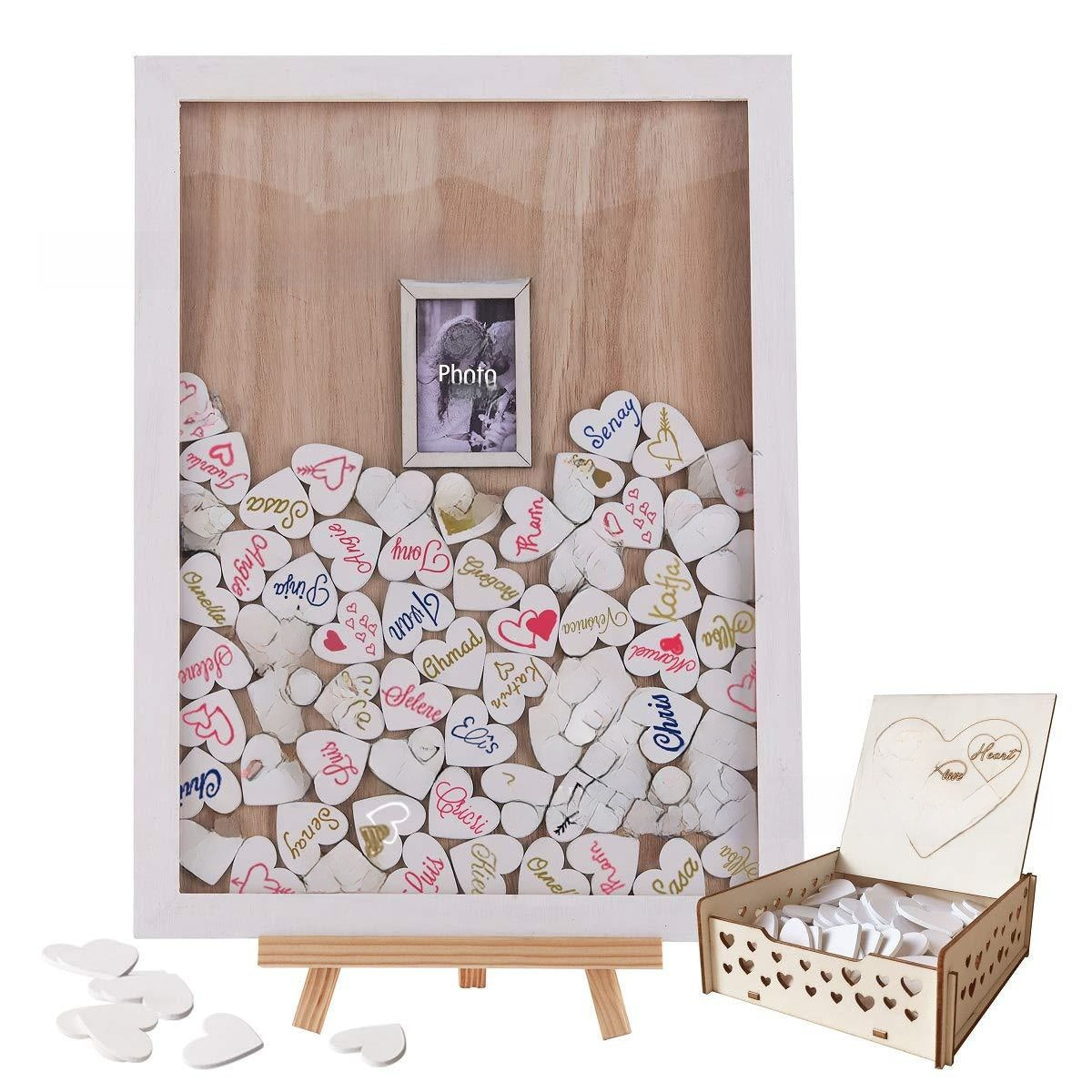 Registro de Boda Adorno de Madera