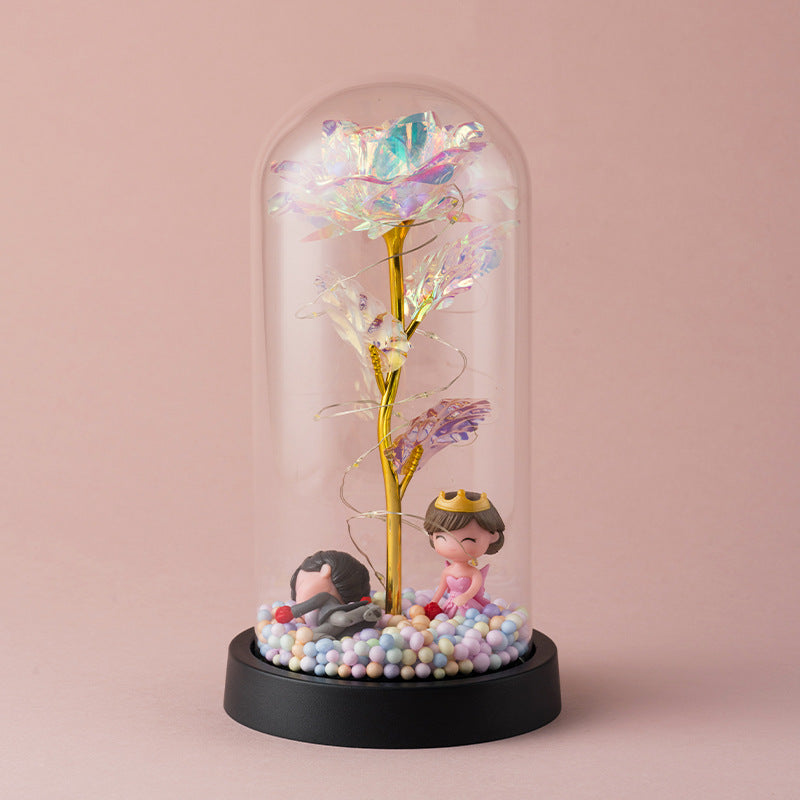 Adorno de flor artificial